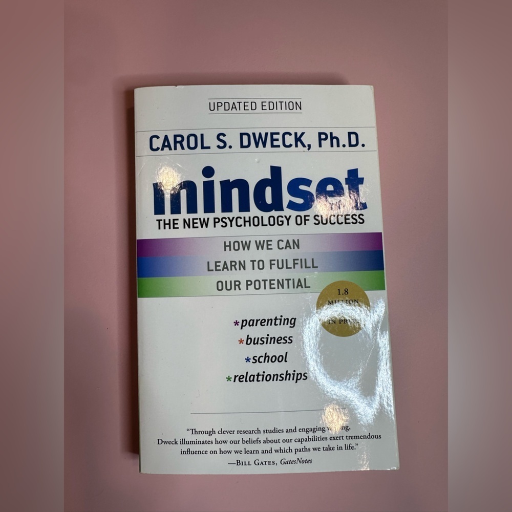 Mindset Book by Carol S. Dweck